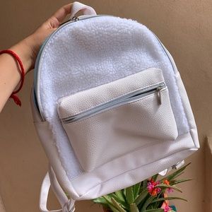 Ariana Grande Cloud Sherpa Backpack